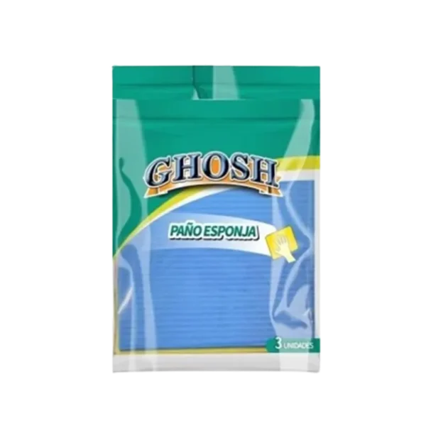 PAÑO ESPONJA GHOSH 3 UNIDADES