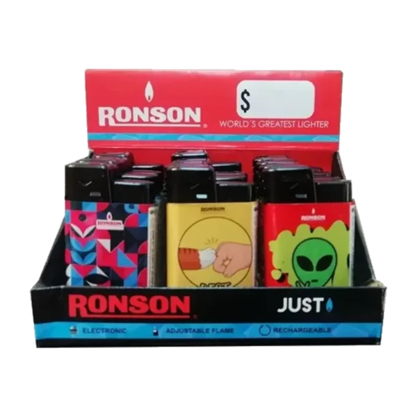 ENCENDEDOR RONSON JUST ELECTRONICO 12u