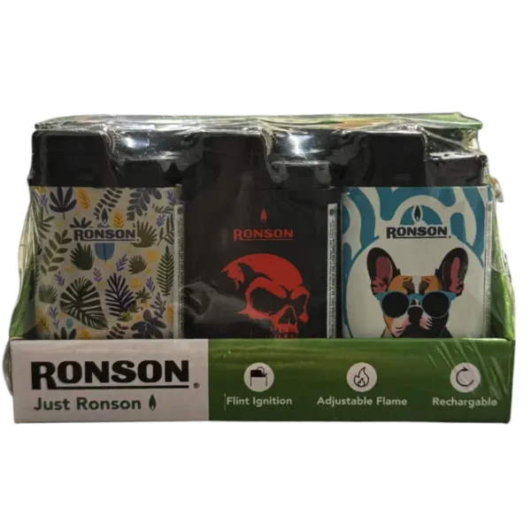 ENCENDEDOR RONSON JUST ELECTRONICO 12u (PXDP)