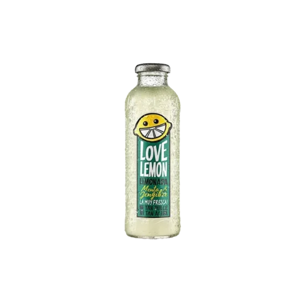 LOVE LEMON LIMONADA MENTA JENGIBRE 475ML