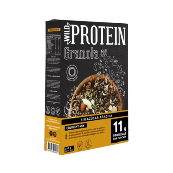 GRANOLA WILD FOODS PROTEIN CRUNCHY MIX 300G