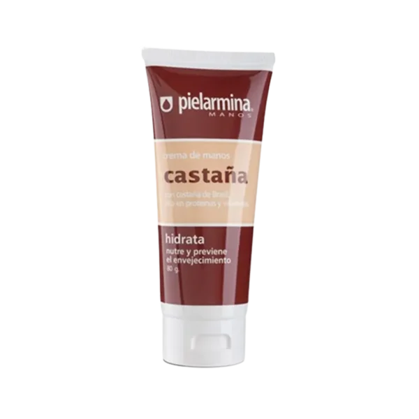 CREMA DE MANOS PIELARMINA CASTAÑA POMO 70G