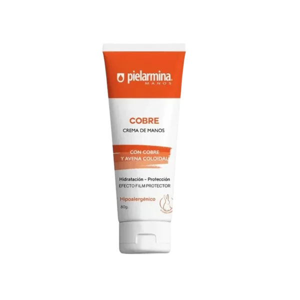 CREMA DE MANOS PIELARMINA COBRE Y AVENA 80G