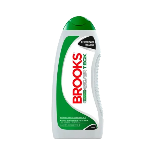 TALCO BROOKS PARA PIES 120G