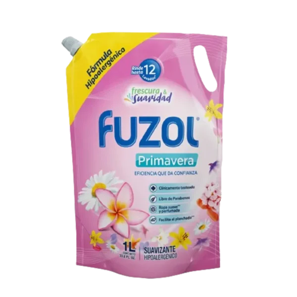 SUAVIZANTE HIPOALERGENICO FUZOL PRIMAVERA 1LT