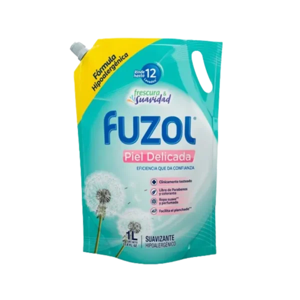 SUAVIZANTE HIPOALERGENICO FUZOL PIEL DELICADA 1LT