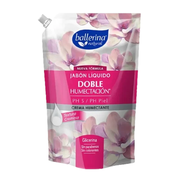 JABON LIQUIDO BALLERINA CREMA HUMECTANTE D/P 900ML