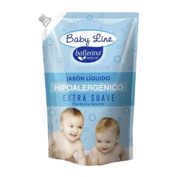 JABON LIQUIDO BALLERINA HIPOALERGENICO EXTRA SUAVE 900ML