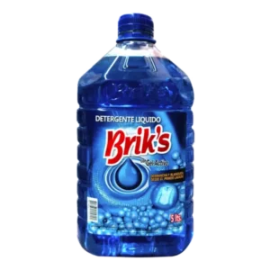 DETERGENTE LIQUIDO BRIKS AZUL 5 LT
