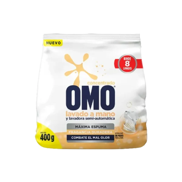 DETERGENTE POLVO OMO LAVADO A MANO 400G
