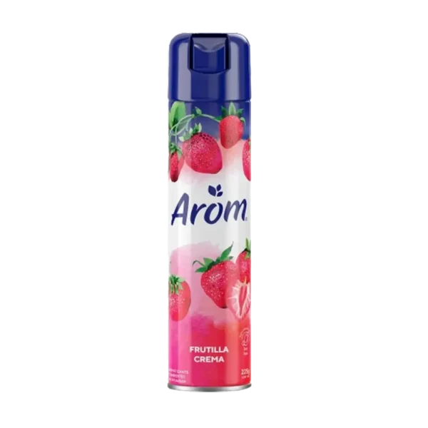 DESODORANTE AMBIENTAL AROM FRUTILLA CREMA 225G
