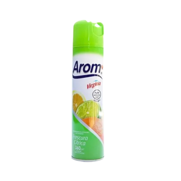 DESODORANTE AMBIENTAL AROM FRESCURA CITRICA 225G