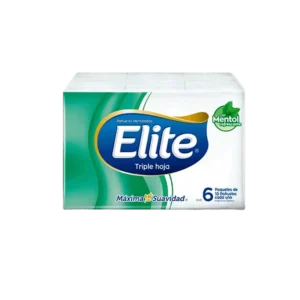 PAÑUELOS ELITE MENTHOL PACK 6U