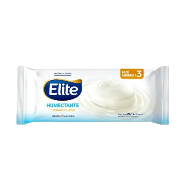 JABON BARRA ELITE PAQUETE 3 UDS.