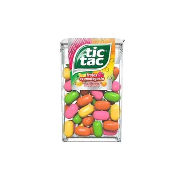 CARAMELOS TIC TAC DIVERSION DE FRUTAS 16G 12U (PXDP)