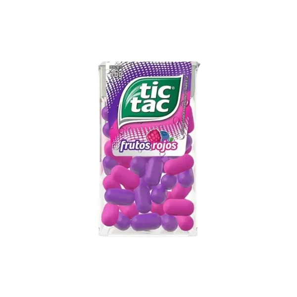 TIC TAC FRUTOS ROJOS 16G