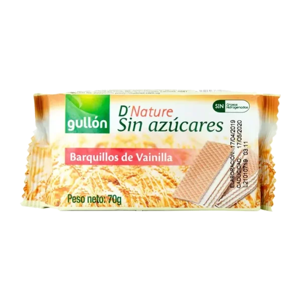 GALLETA GULLON OBLEA VAINILLA 60G