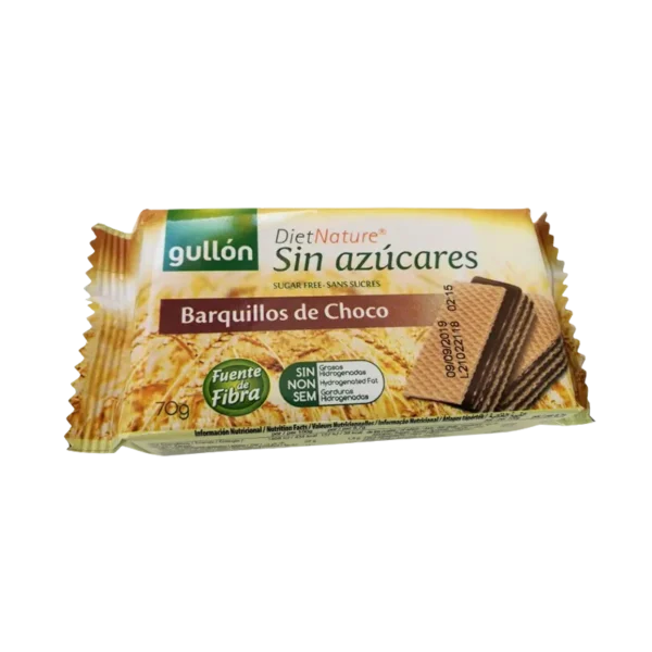GALLETA GULLON OBLEA DIET NATURE CHOCOLATE 70G