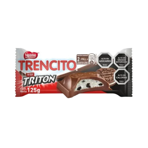 CHOCOLATE TRENCITO TRITON 125G