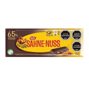CHOCOLATE SAHNE NUSS 65% BITTER 160G