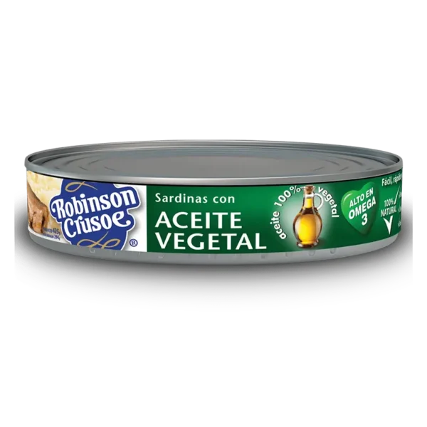 SARDINAS EN ACEITE ROBINSON CRUSOE 425G