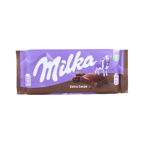 CHOCOLATE MILKA EXTRA CACAO 100G