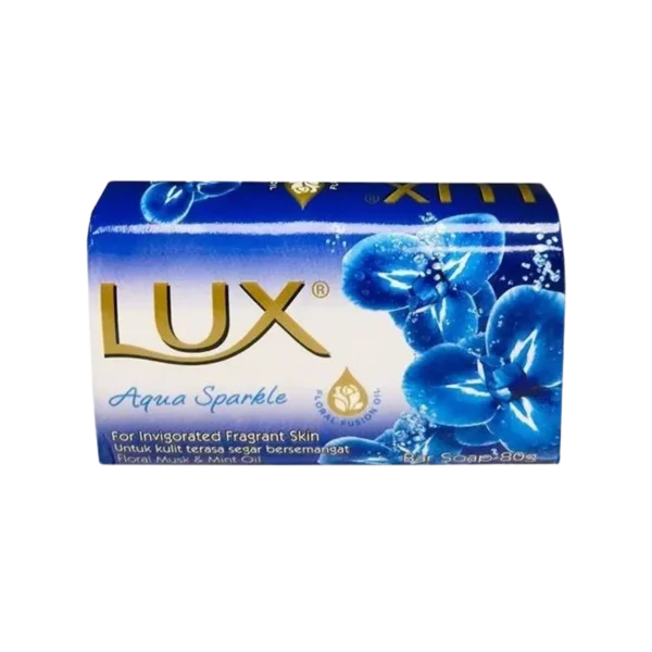 JABON BARRA LUX AGUA SPARKLE 80G