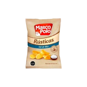 PAPAS FRITAS RUSTICAS SAL DE MAR MARCO POLO 38G
