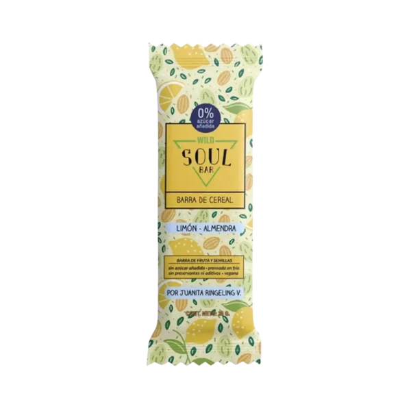 WILD SOUL BAR REGULAR LIMON 35G