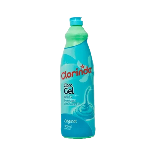 CLORO GEL REGULAR CLORINDA 900CC