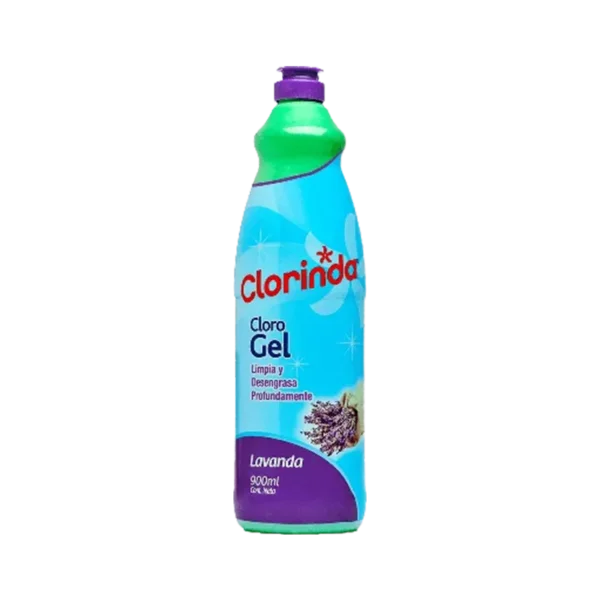 CLORO GEL LAVANDA CLORINDA 900CC