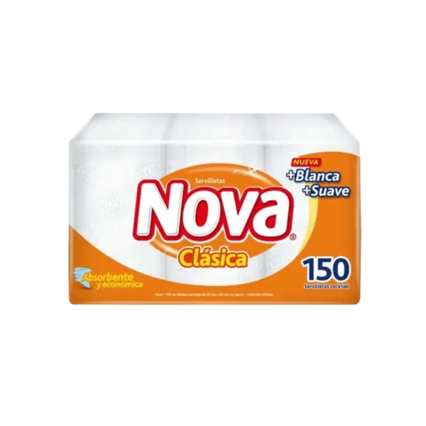 SERVILLETA NOVA CLASICA PAQ 150 UND