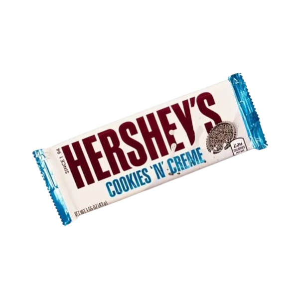 CHOCOLATE HERSHEYS COOKIES&CREAM 43G