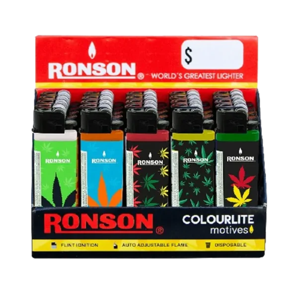 ENCENDEDOR COLOURLITE HIPPIE RONSON 20u