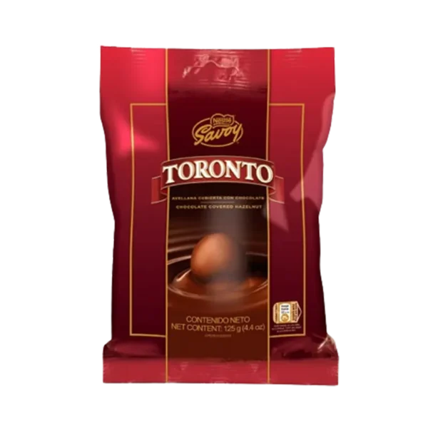 CHOCOLATE SAVOY TORONTO BOMBON BOLSA 13U 125G