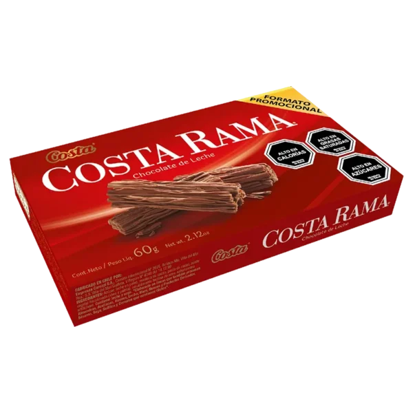 CHOCOLATE COSTA RAMA ESTUCHE 60G