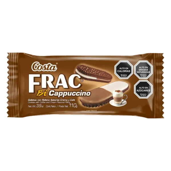 GALLETA COSTA FRAC BI CAPPUCCINO 110G