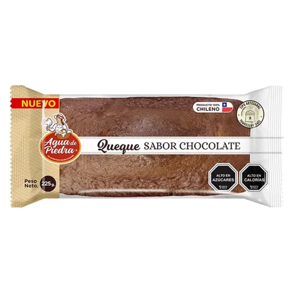 QUEQUE AGUA DE PIEDRA CHOCOLATE 225G