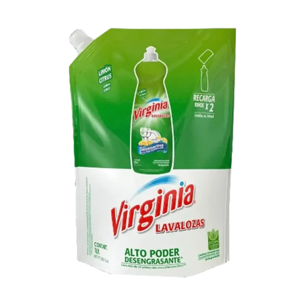 LAVALOZA VIRGINIA LIMON CITRUS RECARGA 1LT
