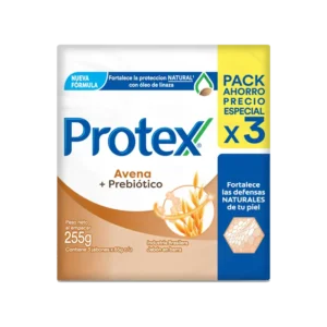 JABON BARRA PROTEX AVENA PACK DE 3X85G