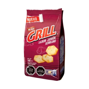 GALLETA MCKAY GRILL JAMON SERRANO 140G