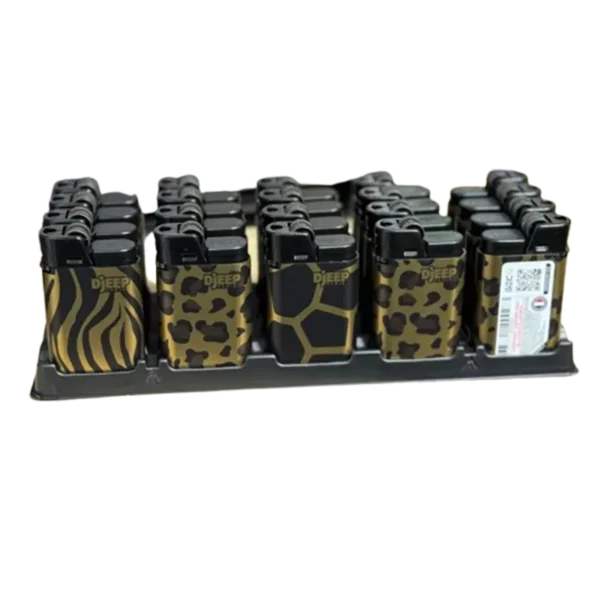 ENCENDEDOR DJEEP PATAGONIA GOLD ANIMAL IMPRIME 20u