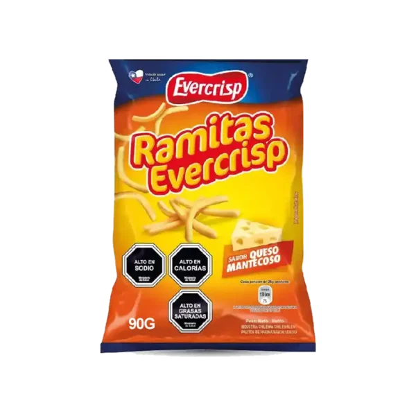 RAMITAS EVERCRISP QUESO 90G