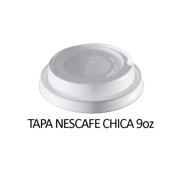 TAPA NESCAFE CHICA 9oz PAQUETE DE 50u
