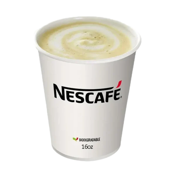 VASO CUBIERTO NESCAFE GRANDE 16oz PAQUETE DE 25u