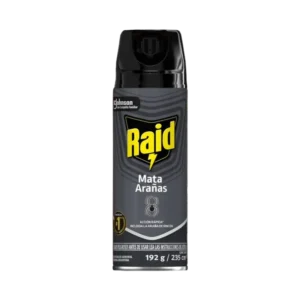 INSECTICIDA AEROSOL RAID MAX ARANAS 235CC