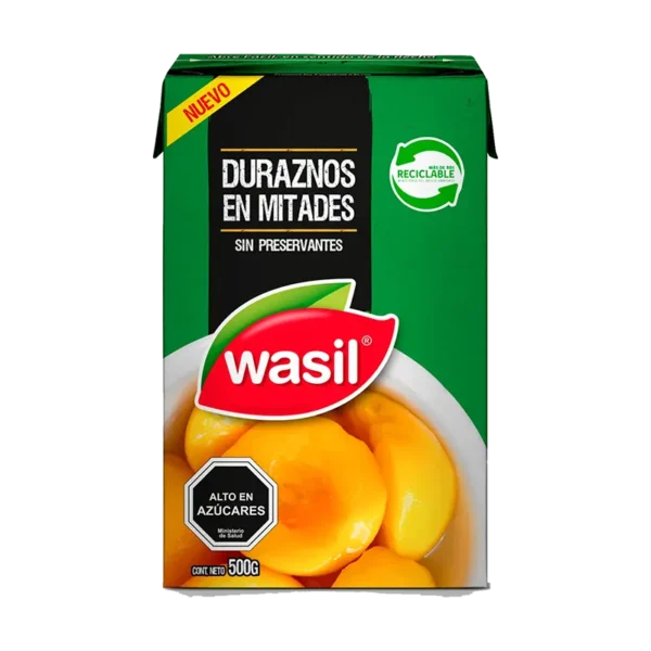 DURAZNOS MITADES WASIL 500G