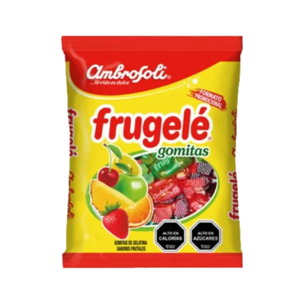 GOMITAS AMBROSOLI FRUGELE 140G