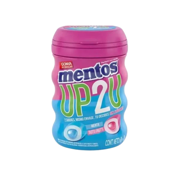 MENTOS UP2U MENTA-TUTTIFRUTTI 30U 60G