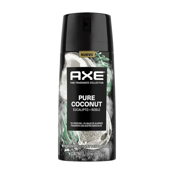 DESODORANTE SPRAY AXE PREMIUM COCONUT 150ML